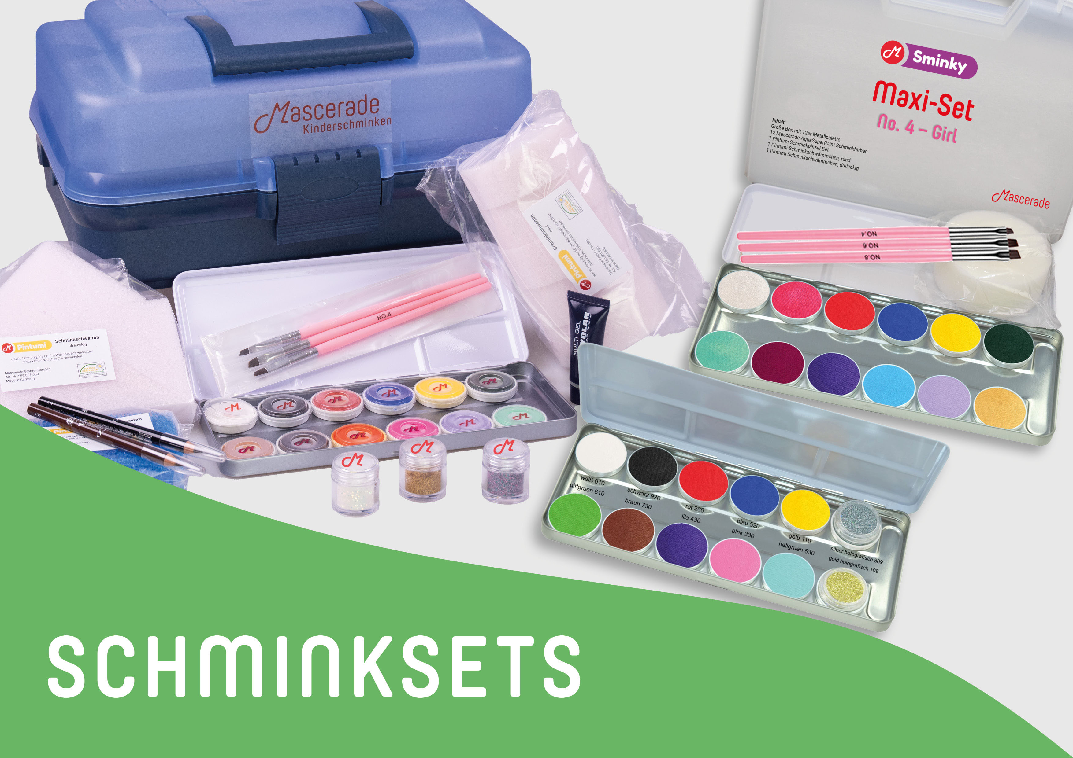 Kinderschminke Schminksets Mascerade Kinderschminke Schminksets