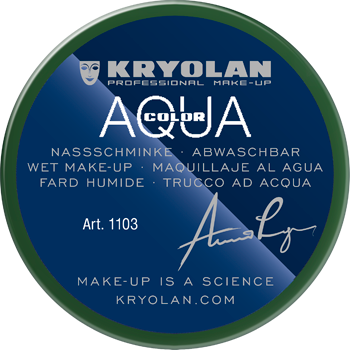 KRY-AC_201-055-640_512_351x351FzyFG8TUEaAGP Kryolan Aquacolor Grün 55 ml Dose