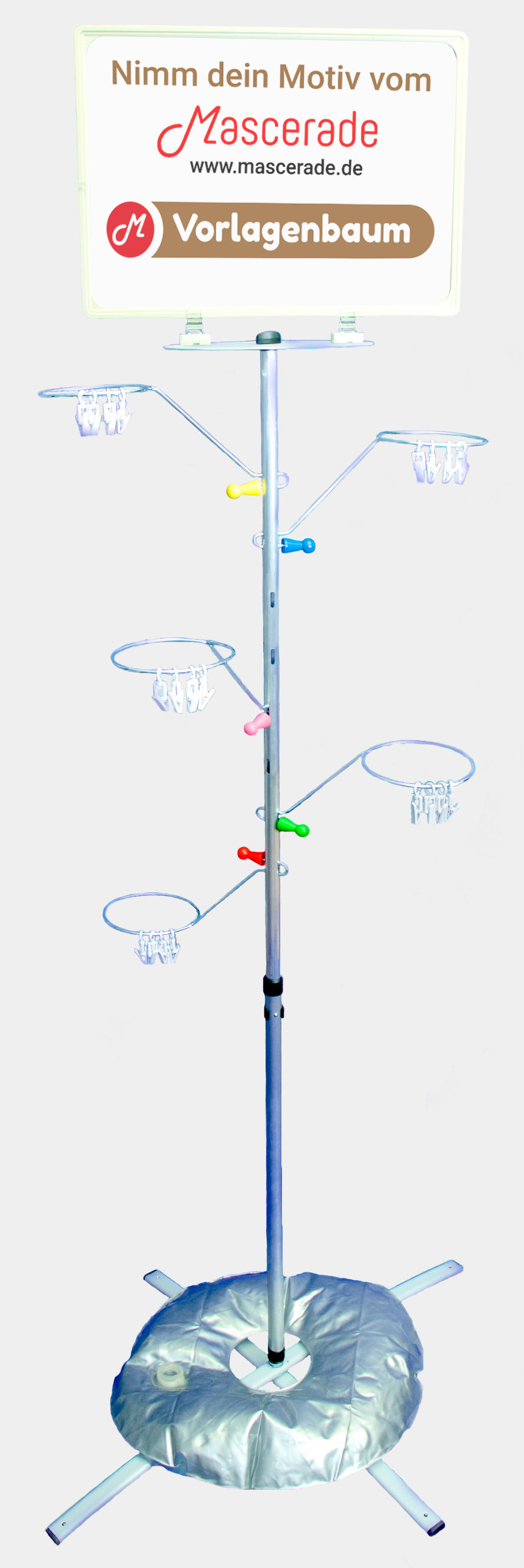 Vorlagenbaum® mit Werbetafel, SST-VB-2 Vorlagenbaum® mit Werbetafel, SST-VB-2