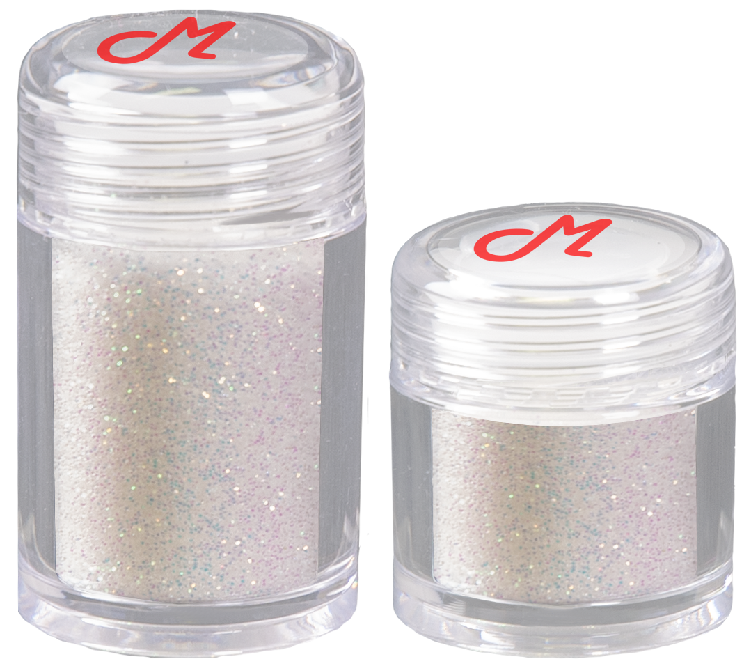 Perlweiss-irisierend, Mascerade BioGlitzer-Fein, GF-009 Perlweiss-irisierend, Mascerade BioGlitzer-Fein, GF-009
