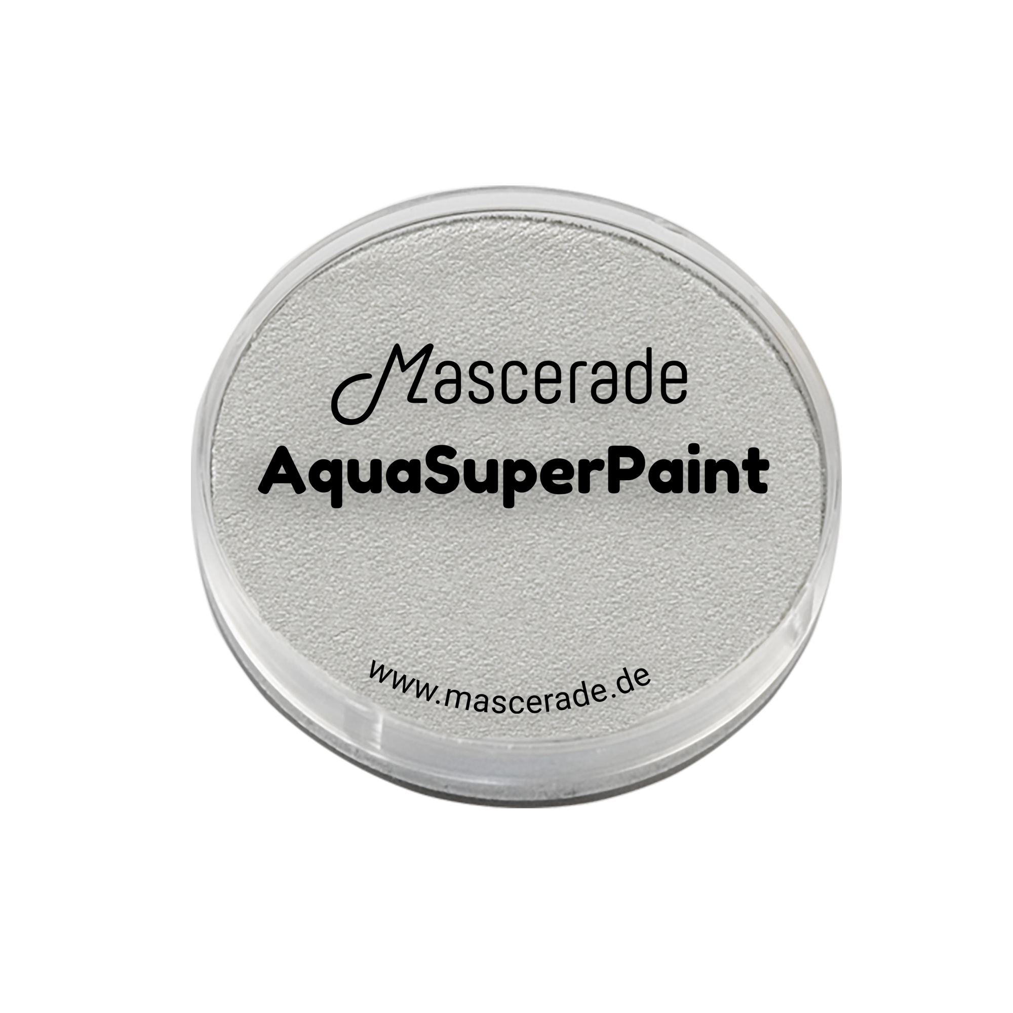 Mascerade AquaSuperPaint Silber mit Glitter 12 ml Dose