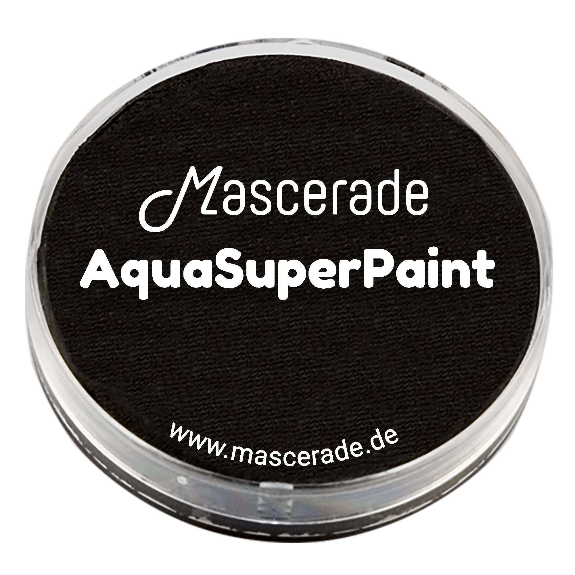 Mascerade AquaSuperPaint 30 ml Dose, Schwarz_black