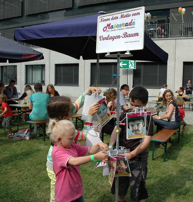 Kinderspiel, Fotoaktion, Fotoshooting, Outdoor-Event, Kinder