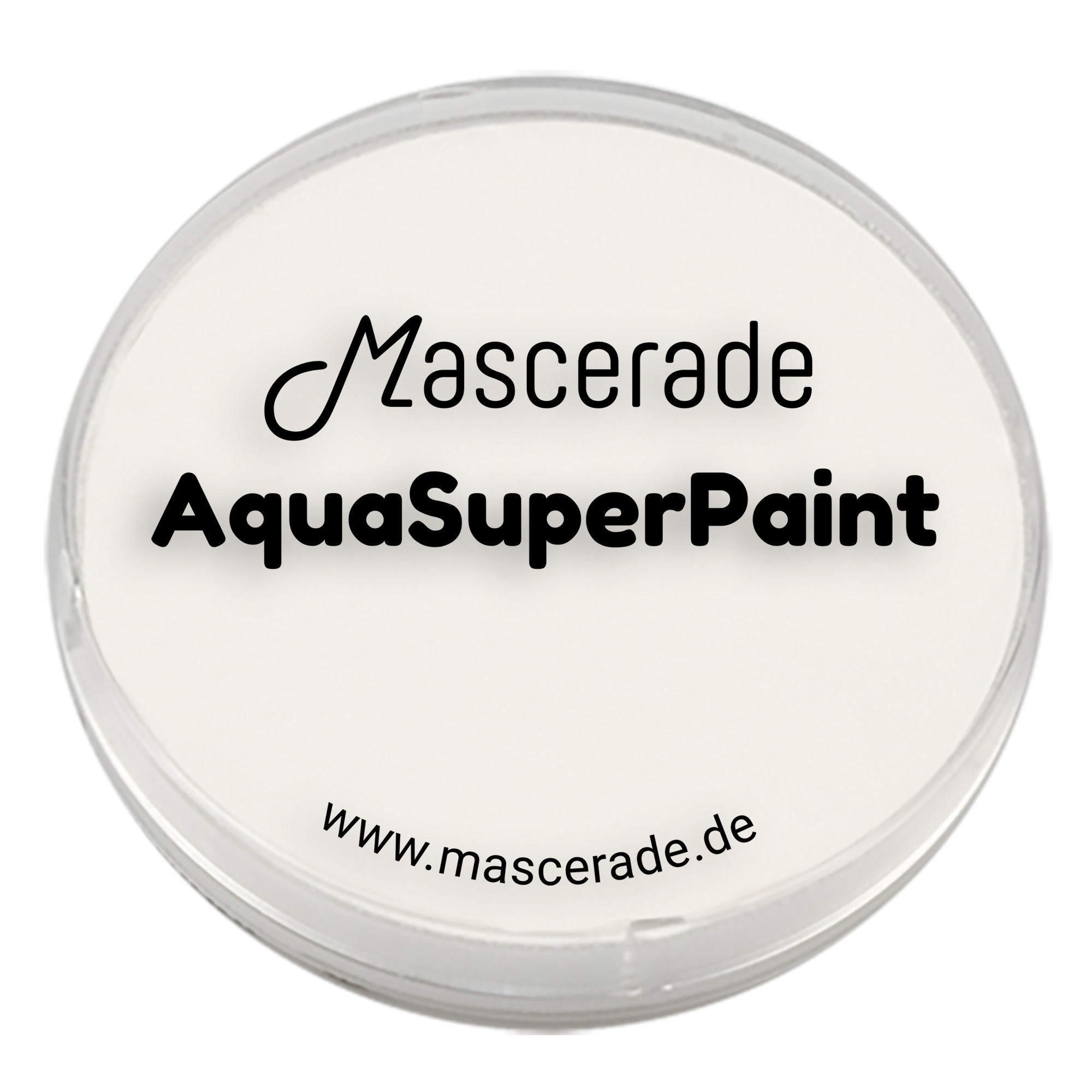 Mascerade AquaSuperPaint 30 ml Dose, Intensiv-Weiss_line-white