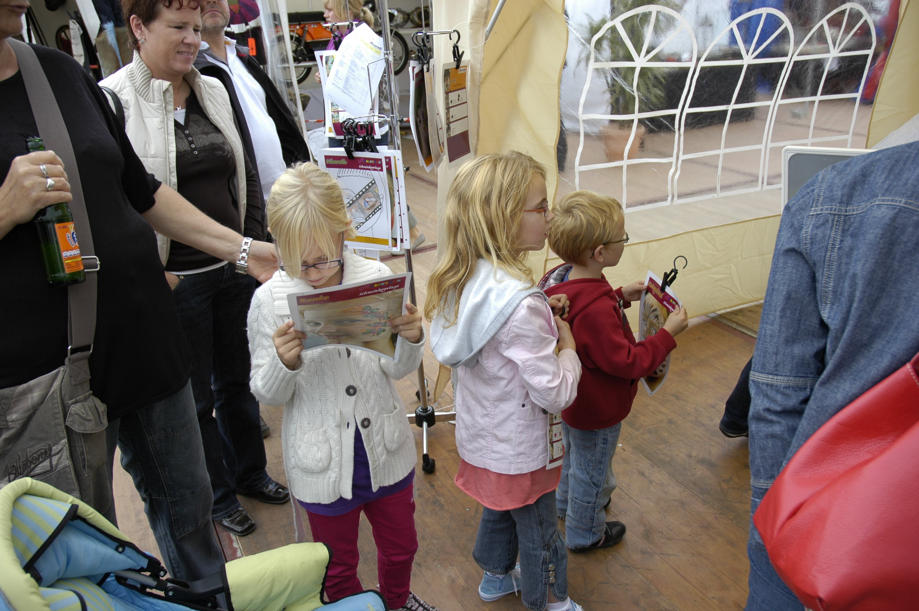 Mascerade Schminkvorlage auswählen