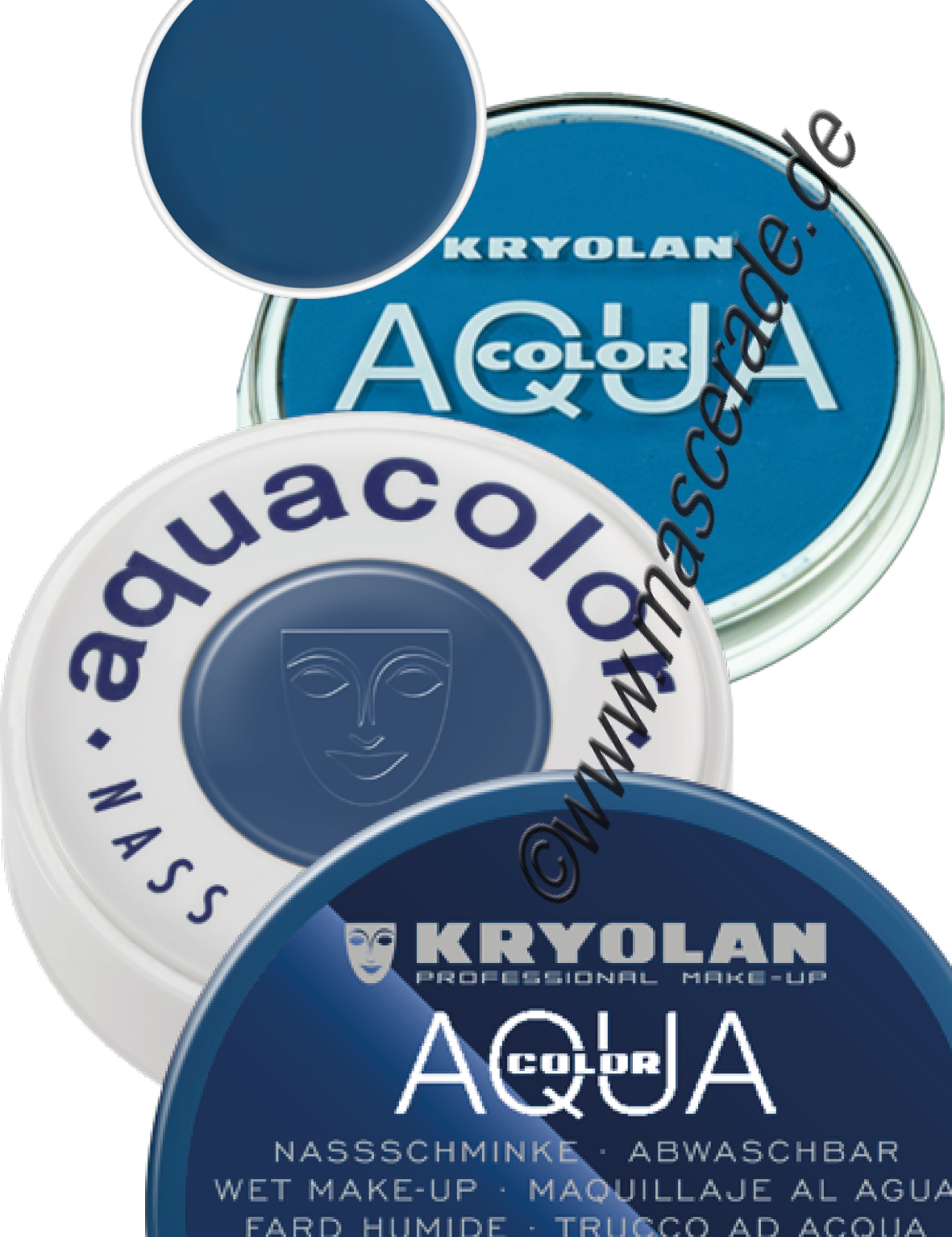 Kryolan Aquacolor Petrol ALLE Gr