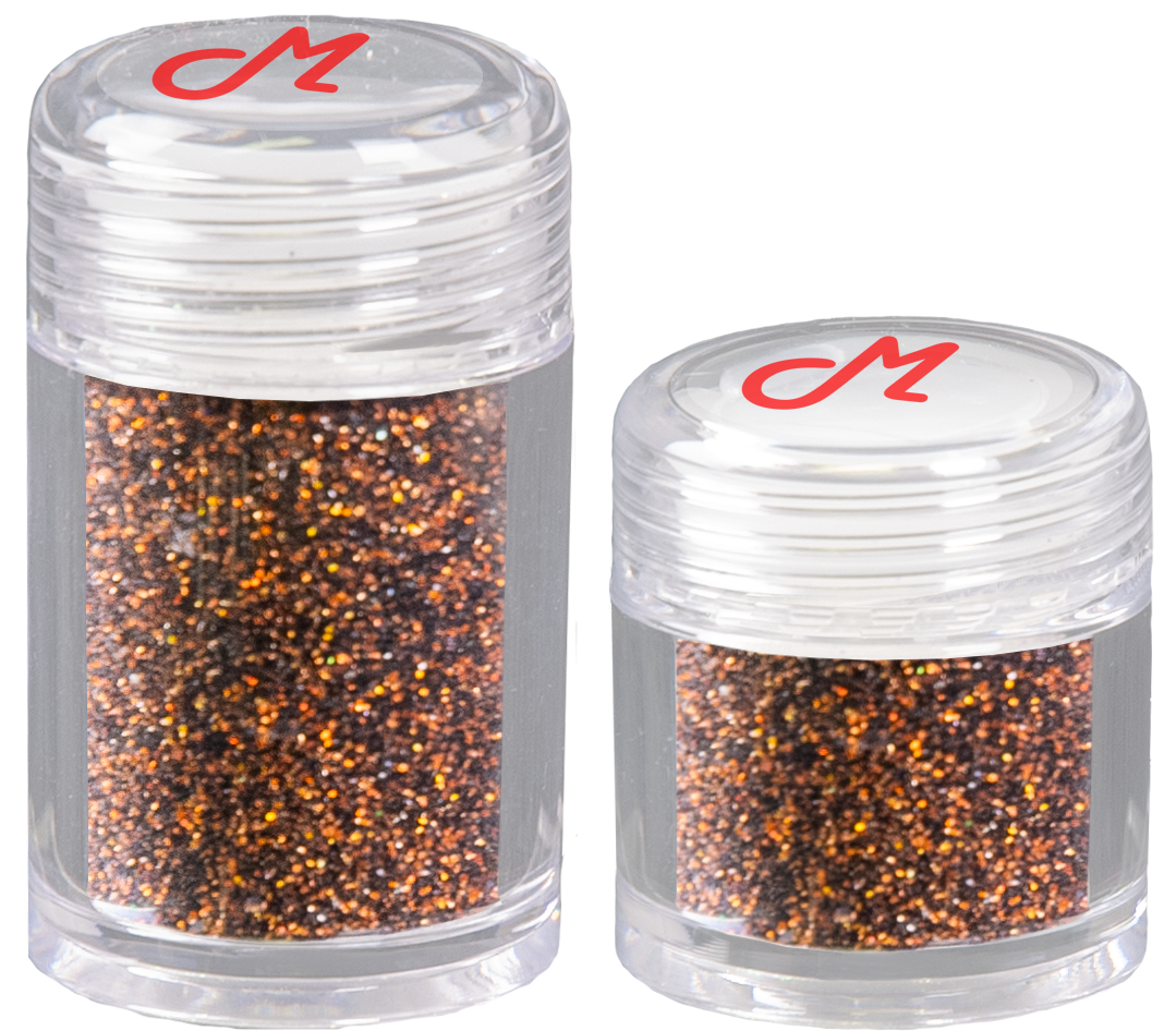 Bronze-holografisch, Mascerade BioGlitzer-Fein, GF-750 Bronze-holografisch, Mascerade BioGlitzer-Fein, GF-750