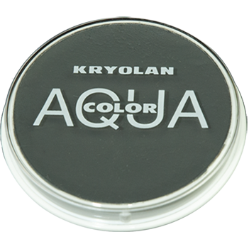 Kryolan Aquacolor Dunkelgrau 15 ml Flachdose