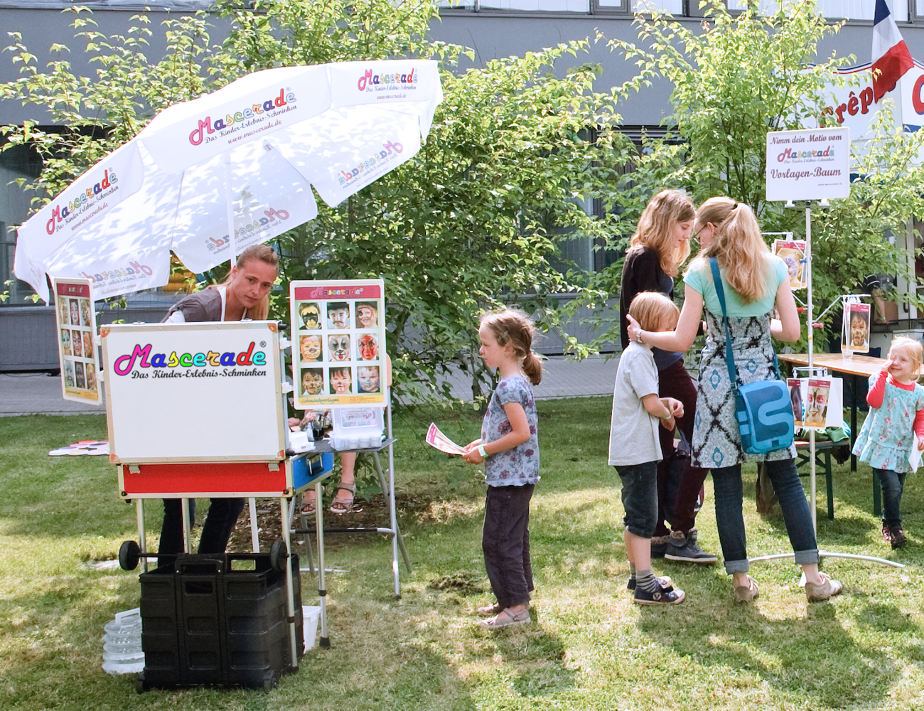 Outdoor-Event_2609 Outdoor-Event mit Schminkstand