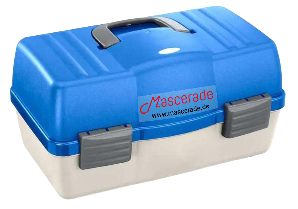 Schminkkoffer EventCase20 blau geschlossen