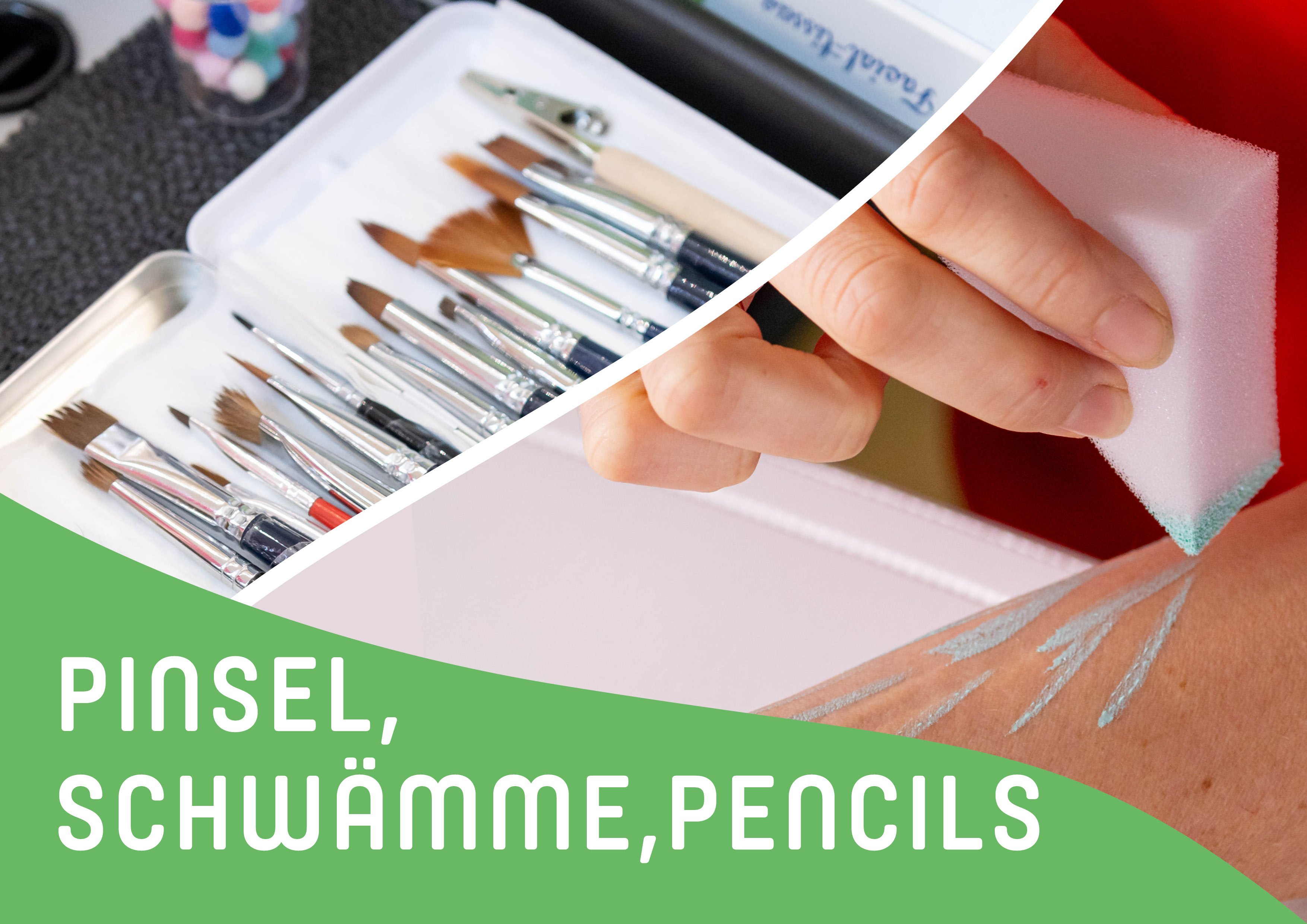 Kinderschminke Pinsel Schwaemme Pencils Kinderschminke Pinsel Schwaemme Pencils