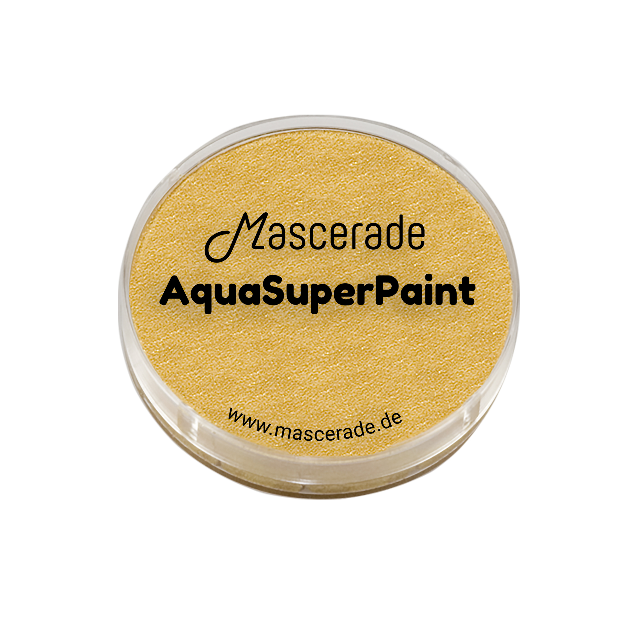 Mascerade AquaSuperPaint Gold mit Glitter 12 ml Dose