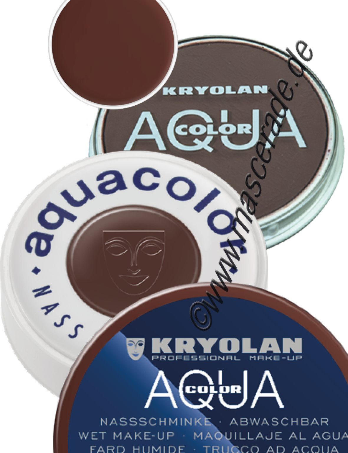 KRY-AC_201-ALL-750_046_1181x1535 Kryolan Aquacolor Rotbraun ALLE Gr
