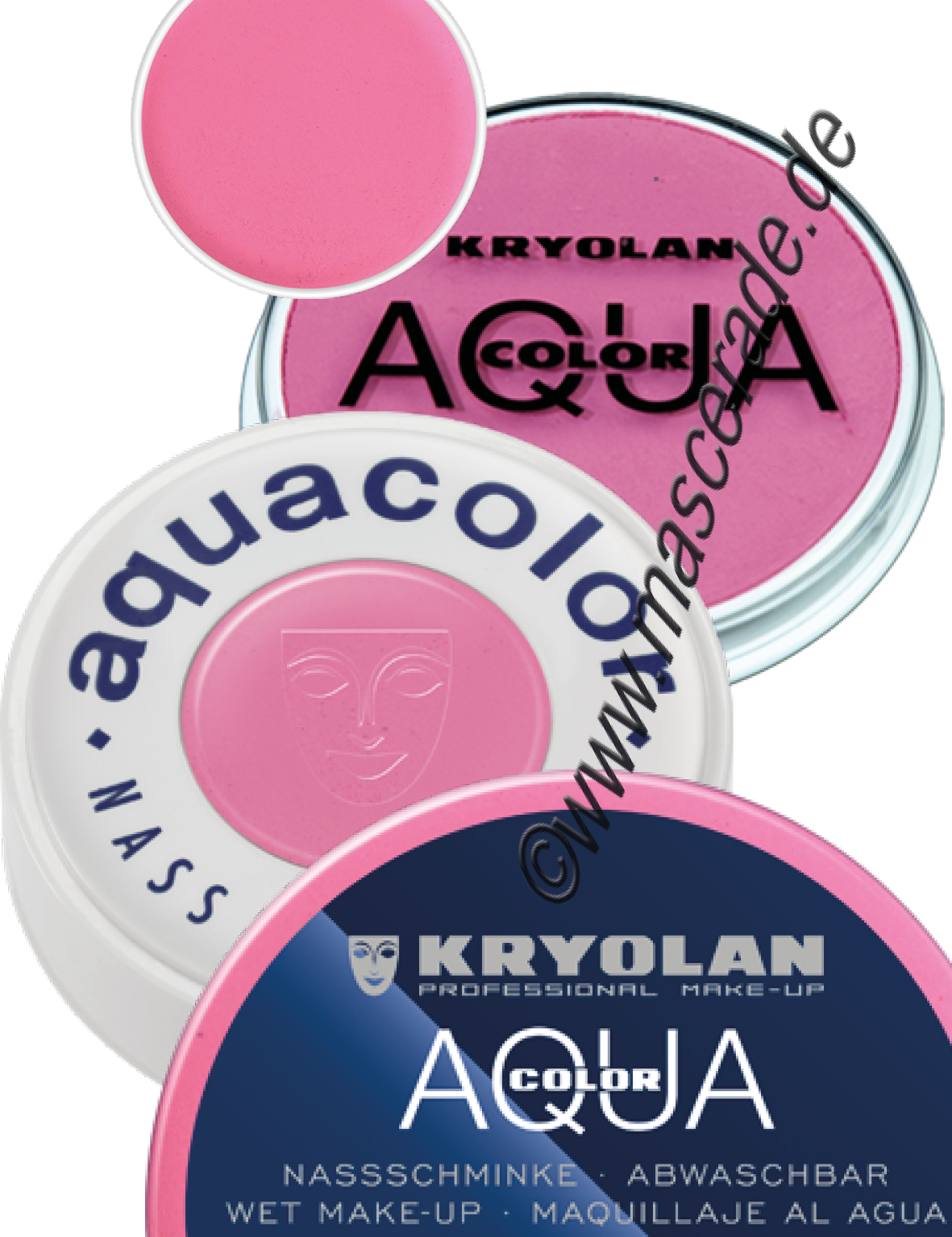 Kryolan Aquacolor Rosa ALLE Gr