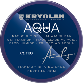 Kryolan Aquacolor Lila 55 ml Dose