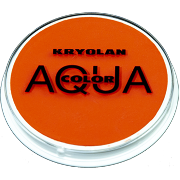 Kryolan Aquacolor Orange 15 ml Flachdose
