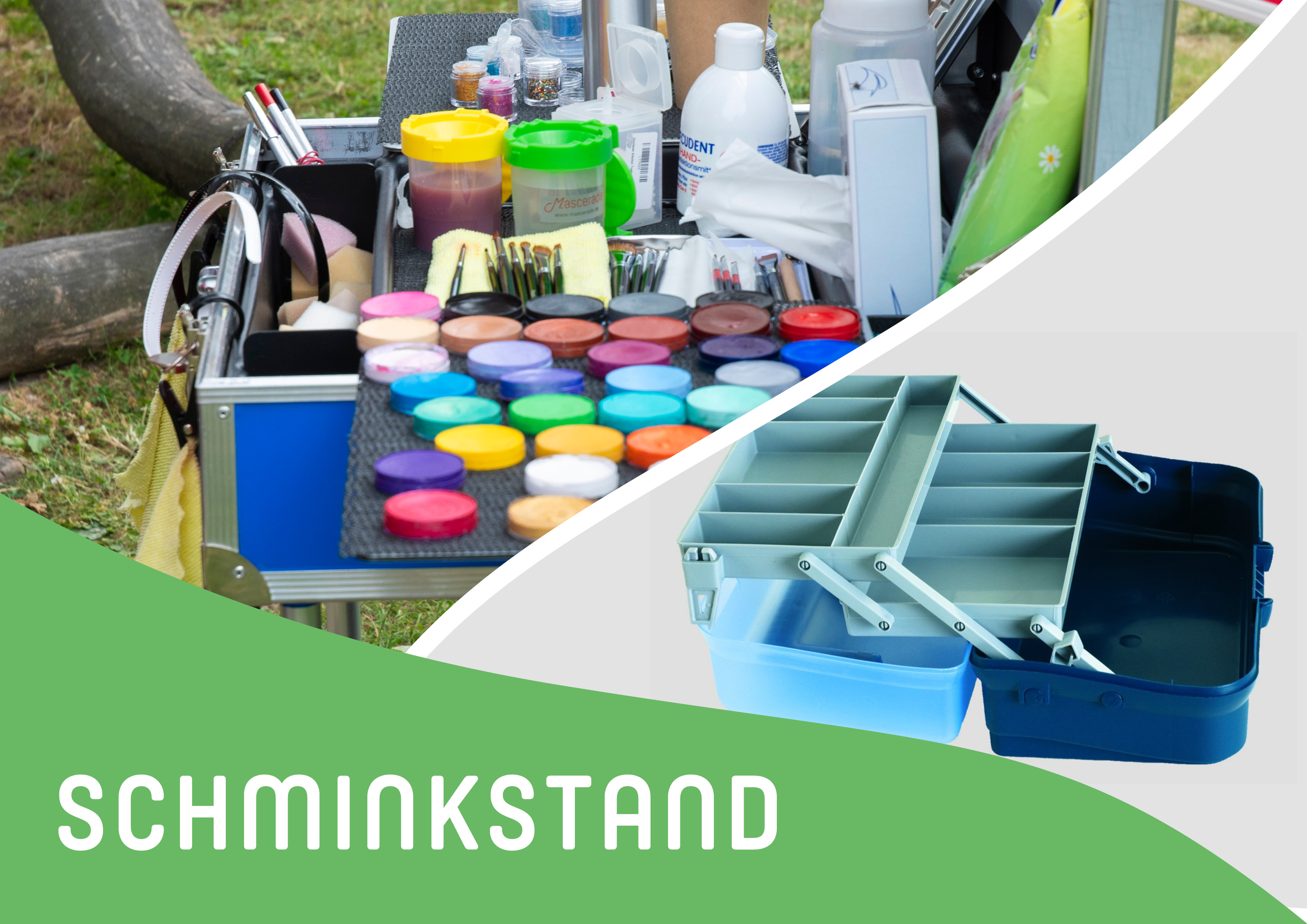 Kinderschminke Schminkstand kaufen mieten Kinderschminke Schminkstand kaufen mieten